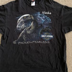 Black Harley Davidson tee shirt